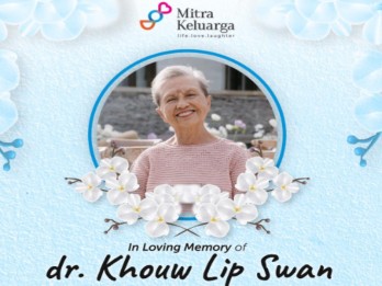 Pendiri Mitra Keluarga (MIKA) dan Kalbe Farma (KLBF) Khouw Lip Swan Berpulang