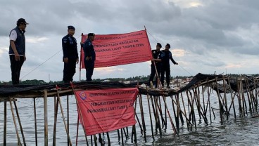 Teka–teki Pagar Laut di Tangerang, Tak Dapat Cegah Abrasi dan Tsunami