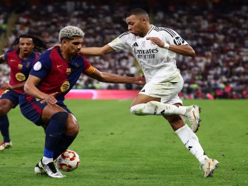 Real Madrid Dibekuk Barcelona, Ancelotti Cuma Puji Kylian Mbappe