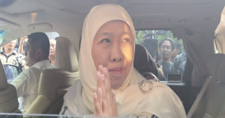 Risma-Gus Hans Gugat Hasil Pilkada ke MK, Khofifah: Saya Serahkan ke Tim Hukum