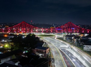 Proyek Rel Layang Simpang Tujuh Joglo Solo