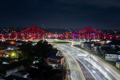 Proyek Rel Layang Simpang Tujuh Joglo Solo