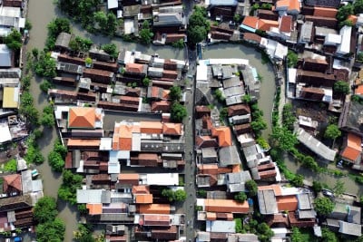 Curah hujan Tinggi Penyebab Banjir Di Waru Sidoarjo