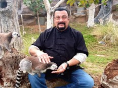 Momen Prabowo Bertemu Aktor Hollywood Steven Seagal, Ternyata Kenal Sudah 35 Tahun