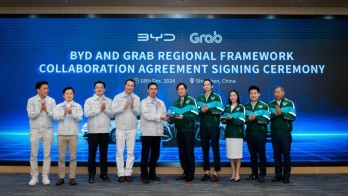 BYD Pasok 50.000 Mobil Listrik untuk Grab di Asia Tenggara