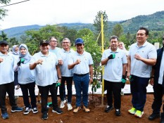 Pertamina Dukung Penanaman Pohon di Hulu Sungai Ciliwung