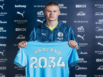 Teken Kontrak 10 Tahun di City, Erling Haaland Pecahkan 2 Rekor Fantastis