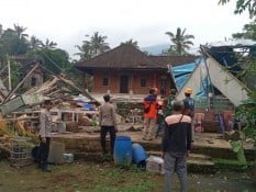 Angin Puting Beliung di Tabanan Rusak Sejumlah Bangunan