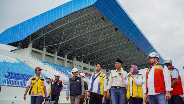 Menteri PU Tinjau Renovasi Stadion Kanjuruhan