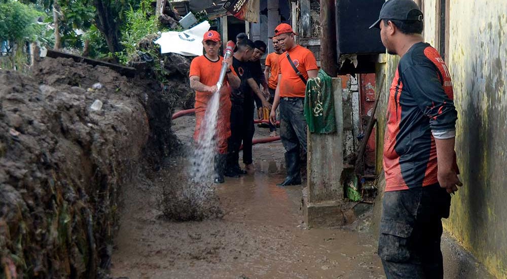 BPBD Provinsi Lampung Mencatat Sebanyak 14.160 Rumah Warga Terdampak Banjir