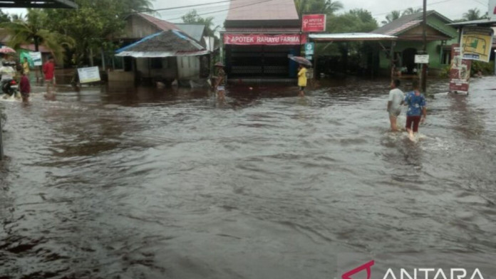 Banjir di Sambas Kalbar, 27 Desa Terdampak