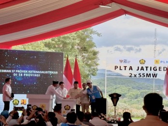 Prabowo Resmikan 26 Proyek Pembangkit Listrik, Nilainya Capai Rp72 Triliun