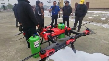 Makassar-China Jajaki Kerja Sama Pengadaan Drone Pemadam Kebakaran