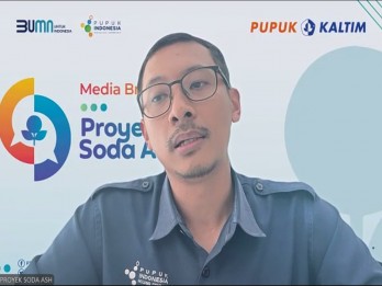 Groundbreaking Pabrik Soda Ash Pupuk Kaltim pada Kuartal I/2025