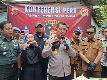 Rugikan Triliunan Rupiah, Penambang Emas Ilegal di Kabupaten Bandung Ditangkap