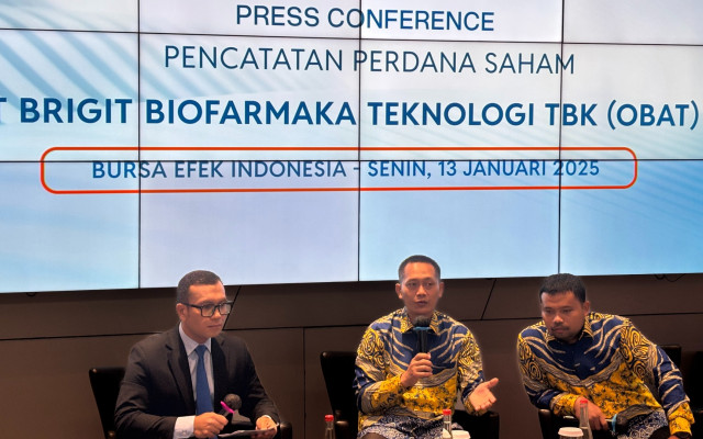 Ada yang Borong 5,01% Saham Brigit Biofarmaka (OBAT), Emiten Baru IPO