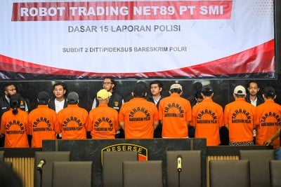 Bareskrim Polri Tetapkan 15 Tersangka Kasus Penipuan Investasi Bodong Robot Trading Net89