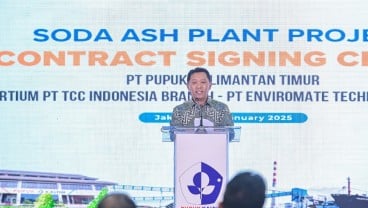 Pupuk Kaltim Bangun Pabrik Soda Ash Lewat Konsorsium