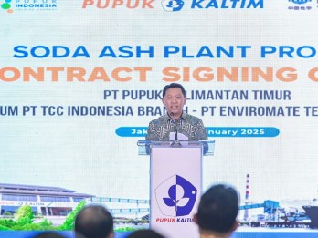 Pupuk Kaltim Bangun Pabrik Soda Ash Lewat Konsorsium