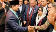 Mahasiswa Indonesia Sambut Antusias Kedatangan Prabowo di India