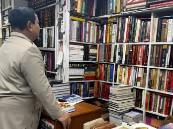 Sisi Lain Prabowo di India, Singgah ke Toko Buku Langganan di New Delhi