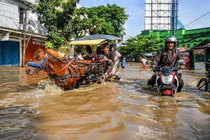 Permukiman di Bandung Raya Terendam Banjir Luapan Sungai Citarum