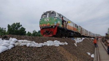 Bertambah, Ini 30 Perjalanan Kereta Api yang Terdampak Banjir di Grobogan