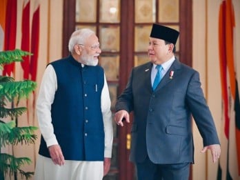 Bertemu Narendra Modi, Prabowo: India Sahabat Lama Indonesia