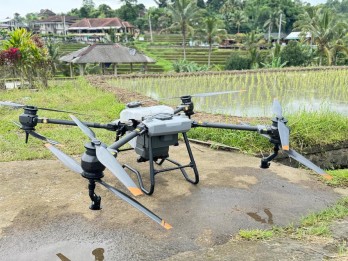 Desa Jatiluwih Mulai Gunakan Drone untuk Dukung Pertanian