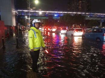 Banjir Jakarta, 54 RT dan 23 Ruas Jalan Terendam