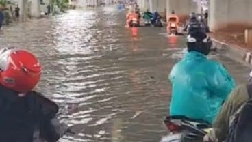 Tol Bandara Prof Dr Sedyatmo Masih Banjir, Akses ke Bandara Soetta Terganggu?