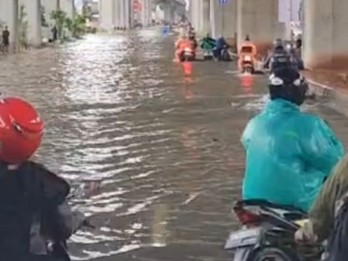 Tol Bandara Prof Dr Sedyatmo Masih Banjir, Akses ke Bandara Soetta Terganggu?