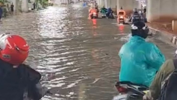 Tol Bandara Prof Dr Sedyatmo Masih Banjir, Akses ke Bandara Soetta Terganggu?