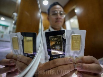 Harga Emas Antam Hari Ini Turun di Pegadaian, 1 Gram Dibanderol Rp1.637.000