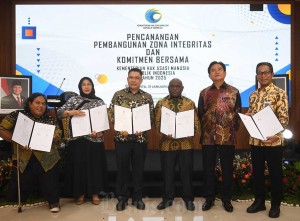 Kementerian HAM Canangkan Zona Integritas dan Komitmen Bersama