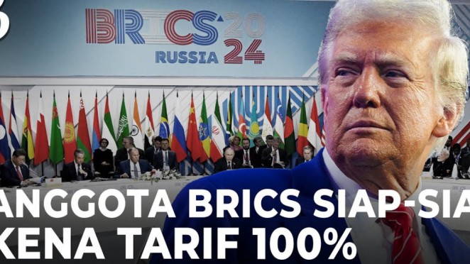 VIDEO: Lagi! Trump Ultimatum BRICS Akibat Upaya Dedolarisasi