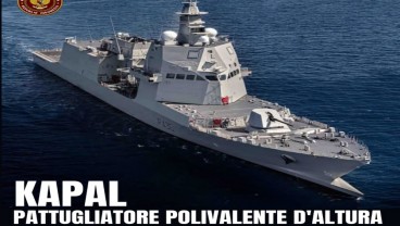 Makin Berotot, 2 Kapal Buatan Italia Segera Memperkuat TNI AL