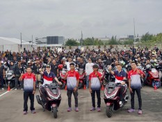 Pebalap MotoGP Joan Mir & Luca Marini Kunjungi Pabrik Honda Cikarang