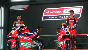 Peluncuran Tim Balap Honda di MotoGP