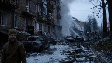 Rusia Bombardir Ukraina dengan Rudal, Warga Sipil Kembali Jadi Sasaran