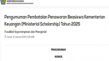 Mohon Maaf, Ini Alasan Beasiswa Kemenkeu 2025 Dibatalkan