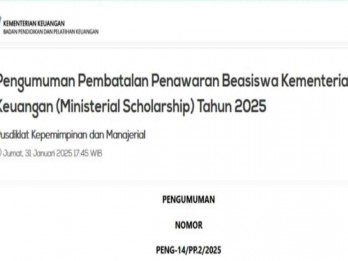 Mohon Maaf, Ini Alasan Beasiswa Kemenkeu 2025 Dibatalkan