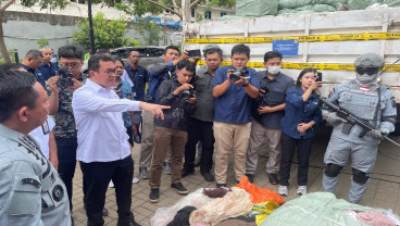 Kemendag Ekspose 1.663 Koli Produk Tekstil Ilegal Asal China Senilai Rp8,3 Miliar