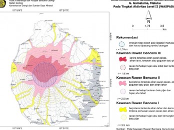 PVMBG Catat Peningkatan Aktivitas Kegempaan di Gunung Gamalama, Ada Ancaman Erupsi Freatik