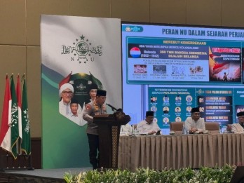 Kapolri di Munas NU: Rekrutmen Jalur Santri jadi Program Prioritas