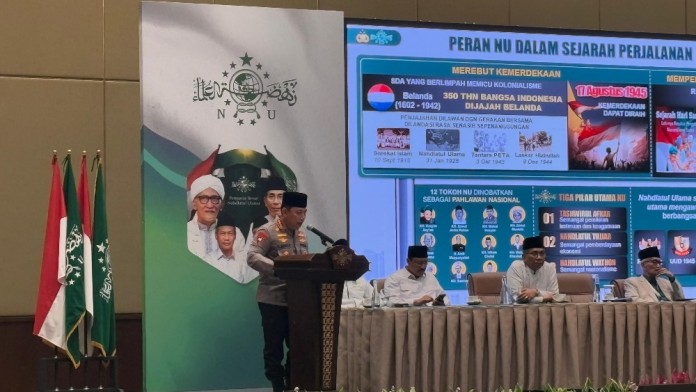 Kapolri di Munas NU: Rekrutmen Jalur Santri jadi Program Prioritas