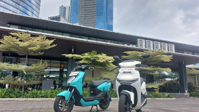 Honda Banderol Motor Listrik ICON e dan CUV e Mulai Rp28,3 Juta di Surabaya