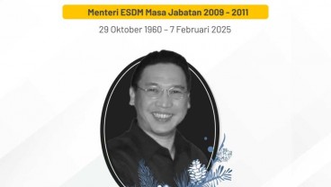 Mantan Menteri ESDM Darwin Zahedy Saleh Meninggal Dunia