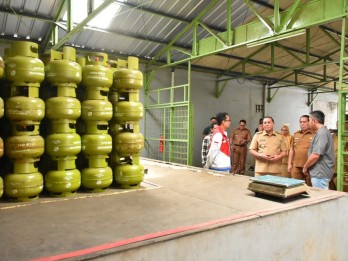 Sidak Pangkalan dan Agen LPG 3 Kg, Ini Temuan Pj Bupati Sumedang