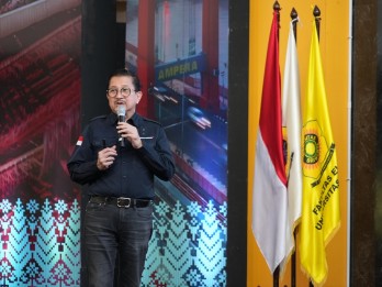 Presdir Freeport Tony Wenas Bahas Hilirisasi Tambang di UNSRI